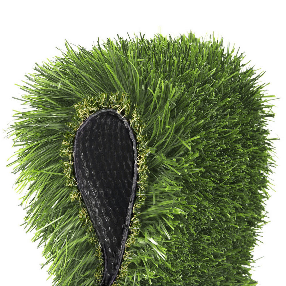 Prime Turf Artificial Grass 20SQM 30mm Synthetic Fake Lawn Turf Plastic Plant 4-coloured 2mx5m