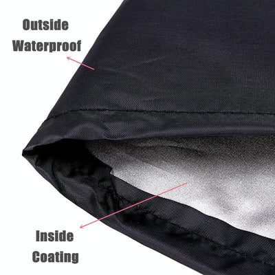 Waterproof Round Table Cover for Outdoor Garden - 128x71cm