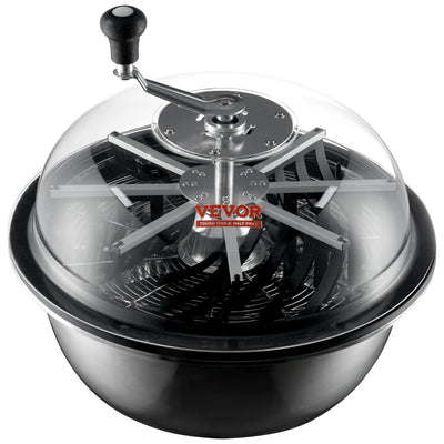 VEVOR Leaf Bowl Trimmer 19'' Manual Bud Trimmer with Stainless-Steel Blades